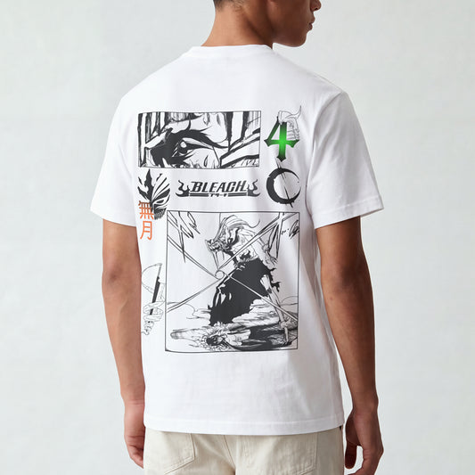 Akaame Studio™ - Soul Reaper Graphic Tee - Hollow Mask Manga Shirt