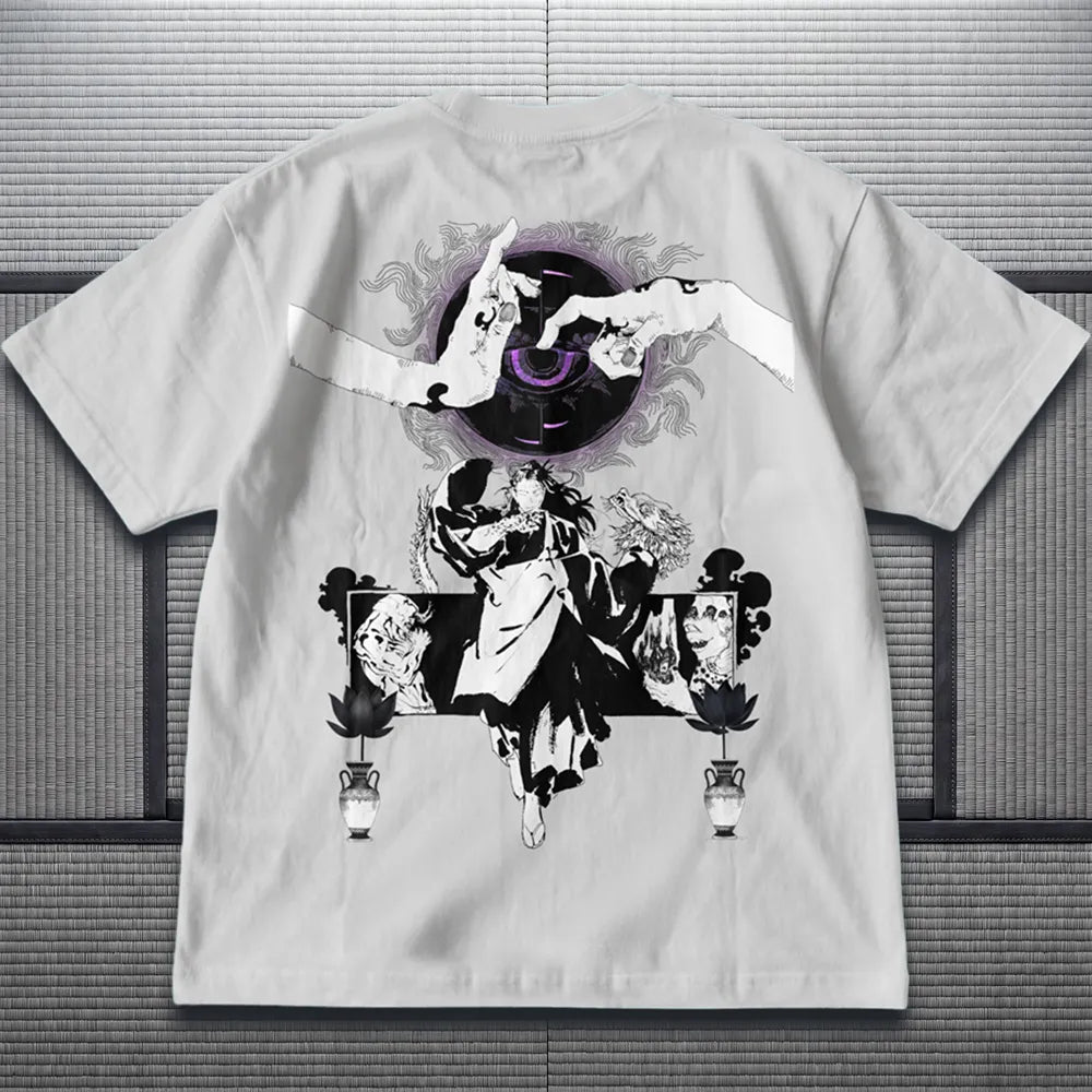 Akaame Studio™ - Spirit Summoner Anime Tee - Dark Fantasy Anime Shirt