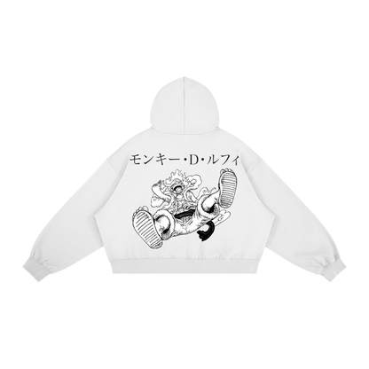 Akaame Studio™ - One Piece Hoodie - Luffy Gear5