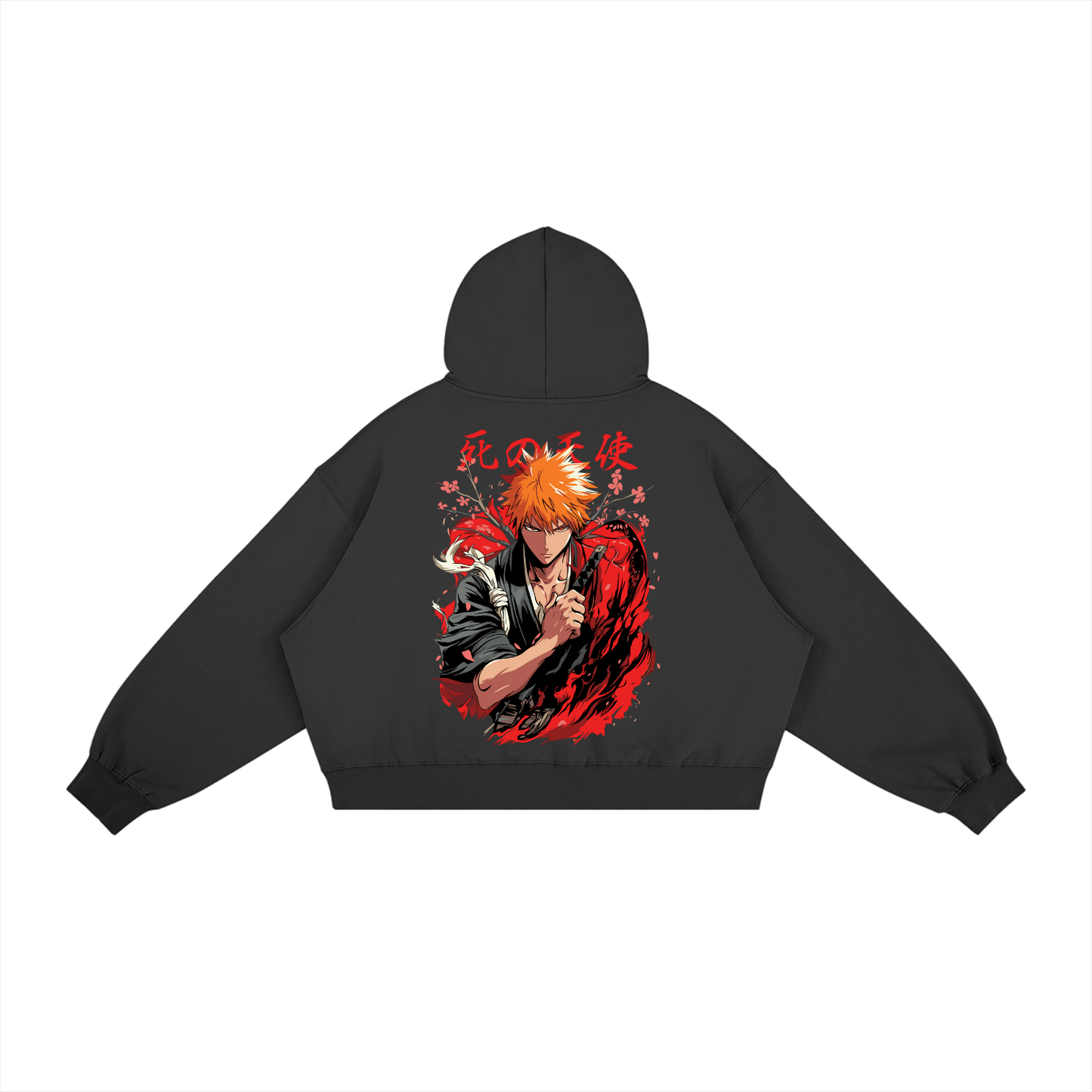 Akaame Studio™ - Bleach Hoodie - Ichigo Kurosaki Shinigami