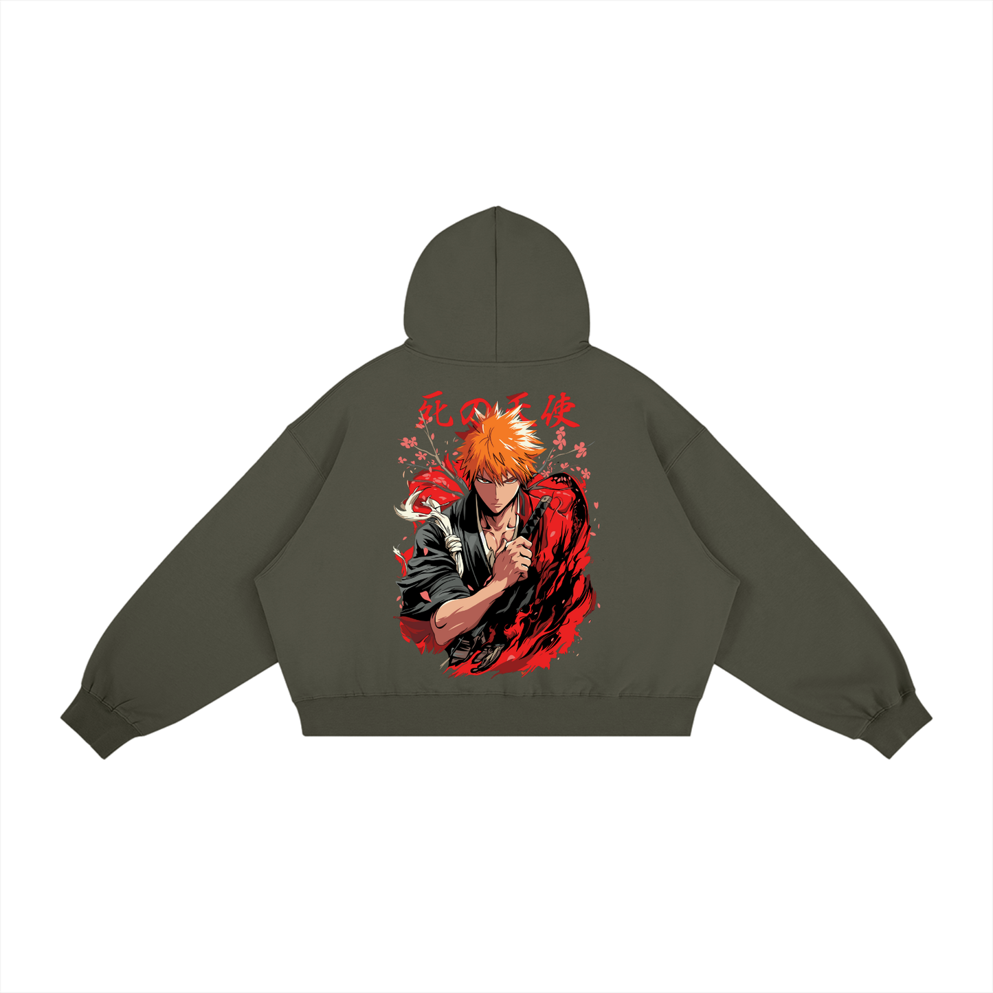 Akaame Studio™ - Bleach Hoodie - Ichigo Kurosaki Shinigami