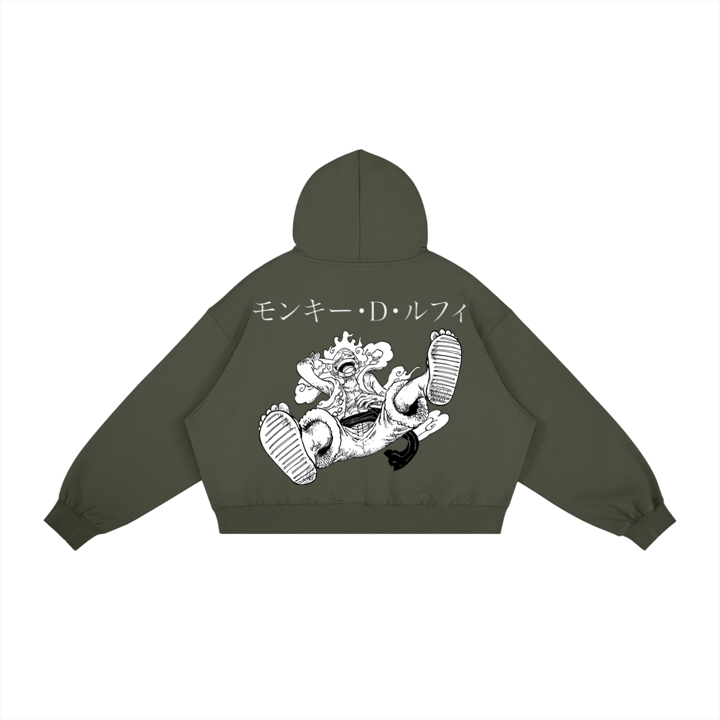 Akaame Studio™ - One Piece Hoodie - Luffy Gear5