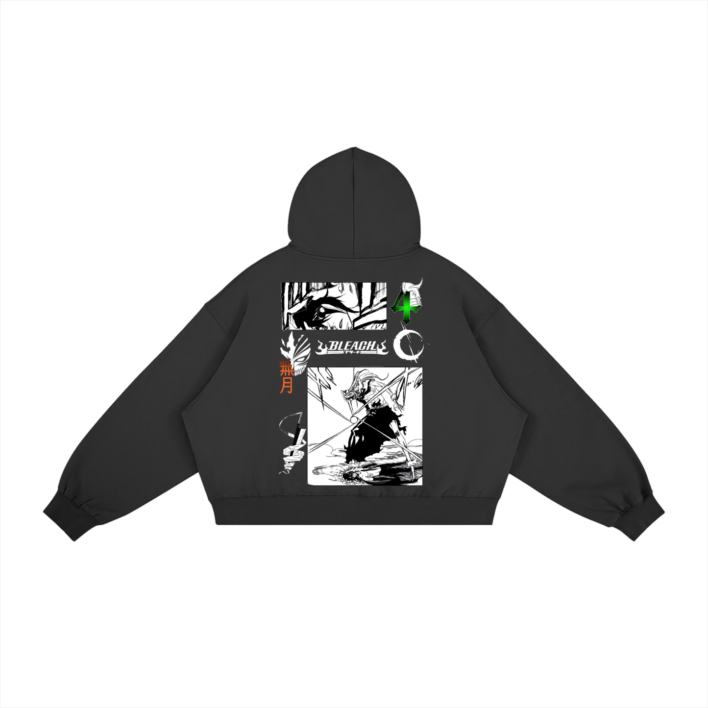Akaame Studio™ - Bleach Hoodie - Ulquiorra Vs Ichigo