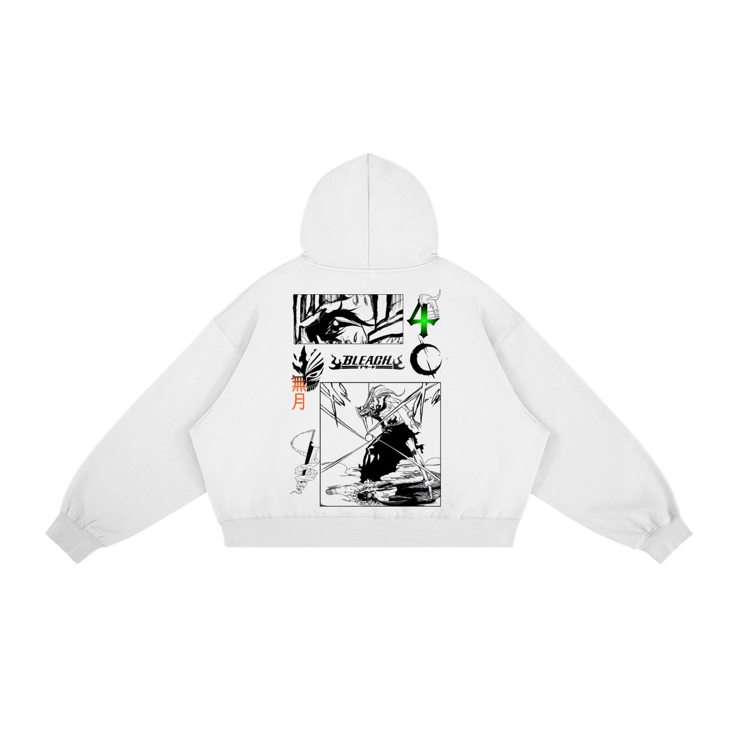 Akaame Studio™ - Bleach Hoodie - Ulquiorra Vs Ichigo