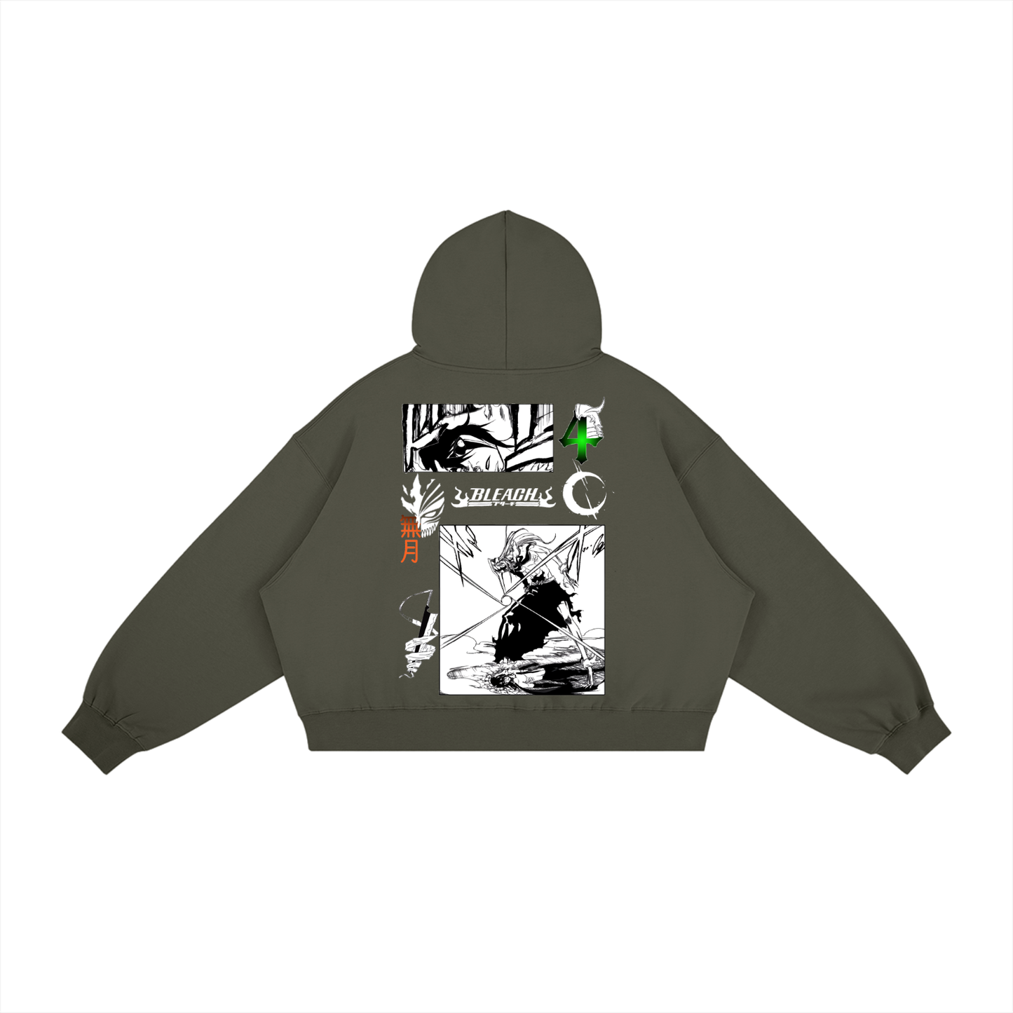 Akaame Studio™ - Bleach Hoodie - Ulquiorra Vs Ichigo