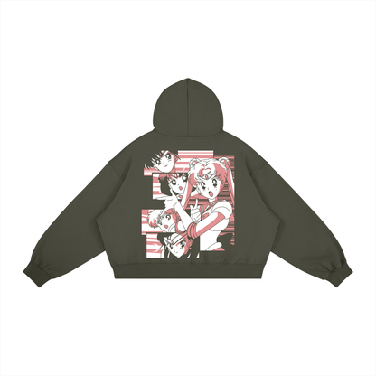 Akaame Studio™ - Sailor Moon Hoodie - Sailor Senshi