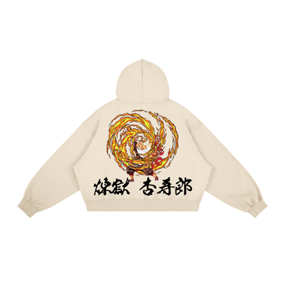 Akaame Studio™ - Demon Slayer Hoodie - Kyōjurō Rengoku