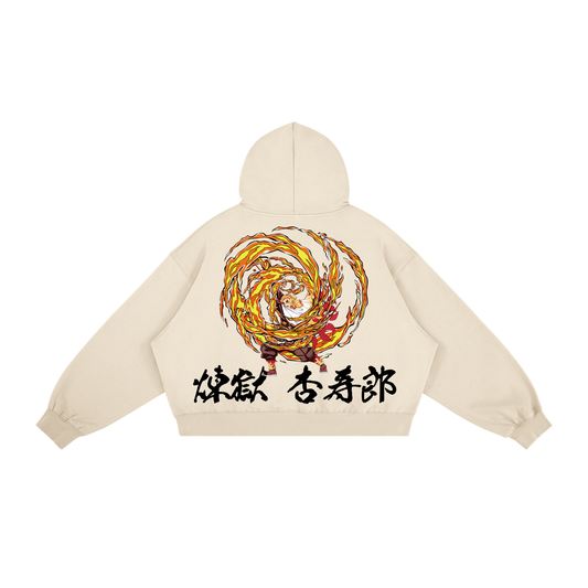 Akaame Studio™ - Demon Slayer Hoodie - Kyōjurō Rengoku