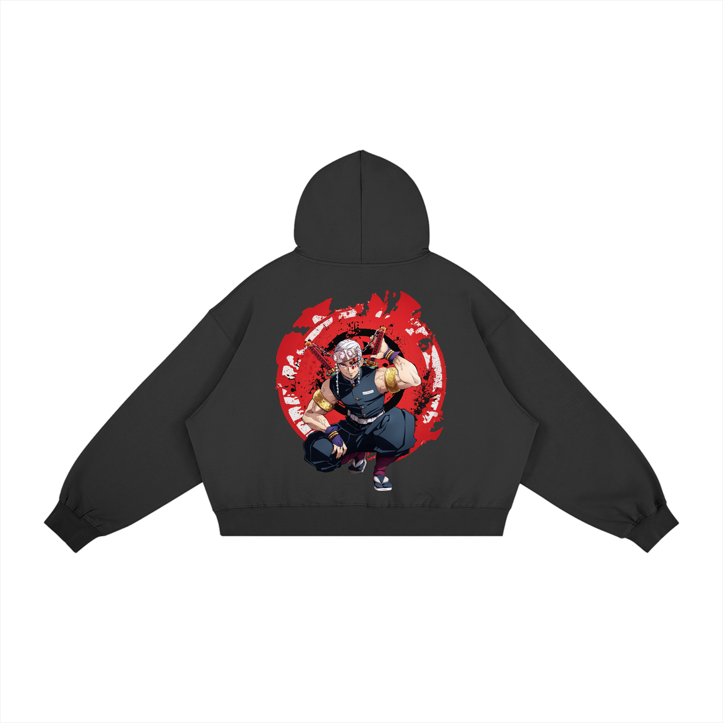 Akaame Studio™ - Demon Slayer Hoodie - Tengen Uzui