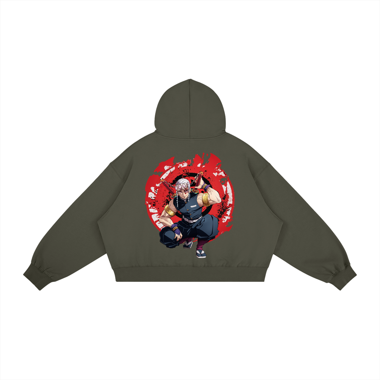 Akaame Studio™ - Demon Slayer Hoodie - Tengen Uzui