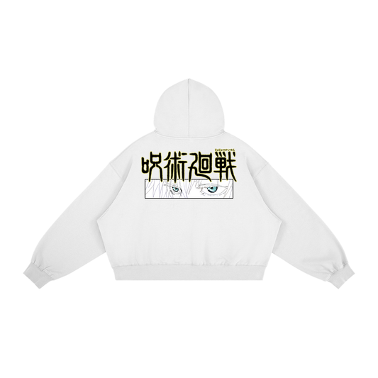 Akaame Studio™ - Jujutsu Kaisen Hoodie - Gojo Cat