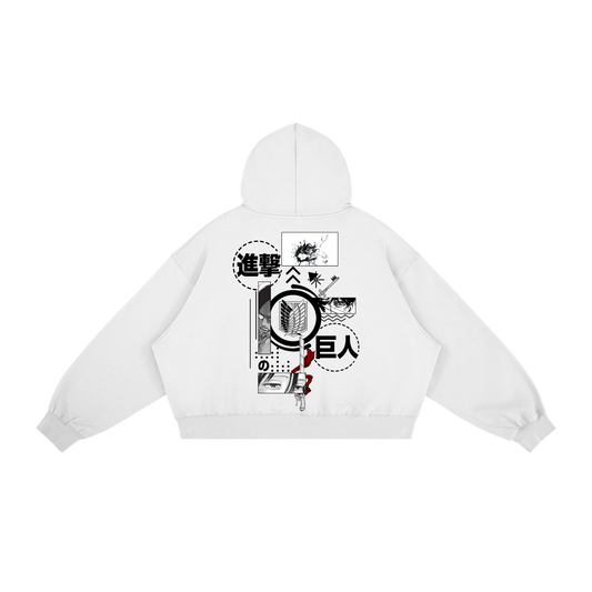 Akaame Studio™ - Attack On Titan Hoodie - Shingeki No Kyojin