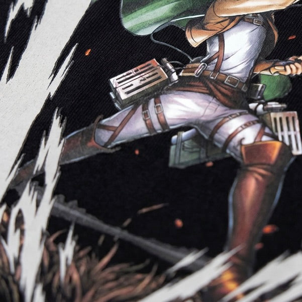 Akaame Studio™ -  Slayer Graphic Tee - Dark Military Anime Shirt