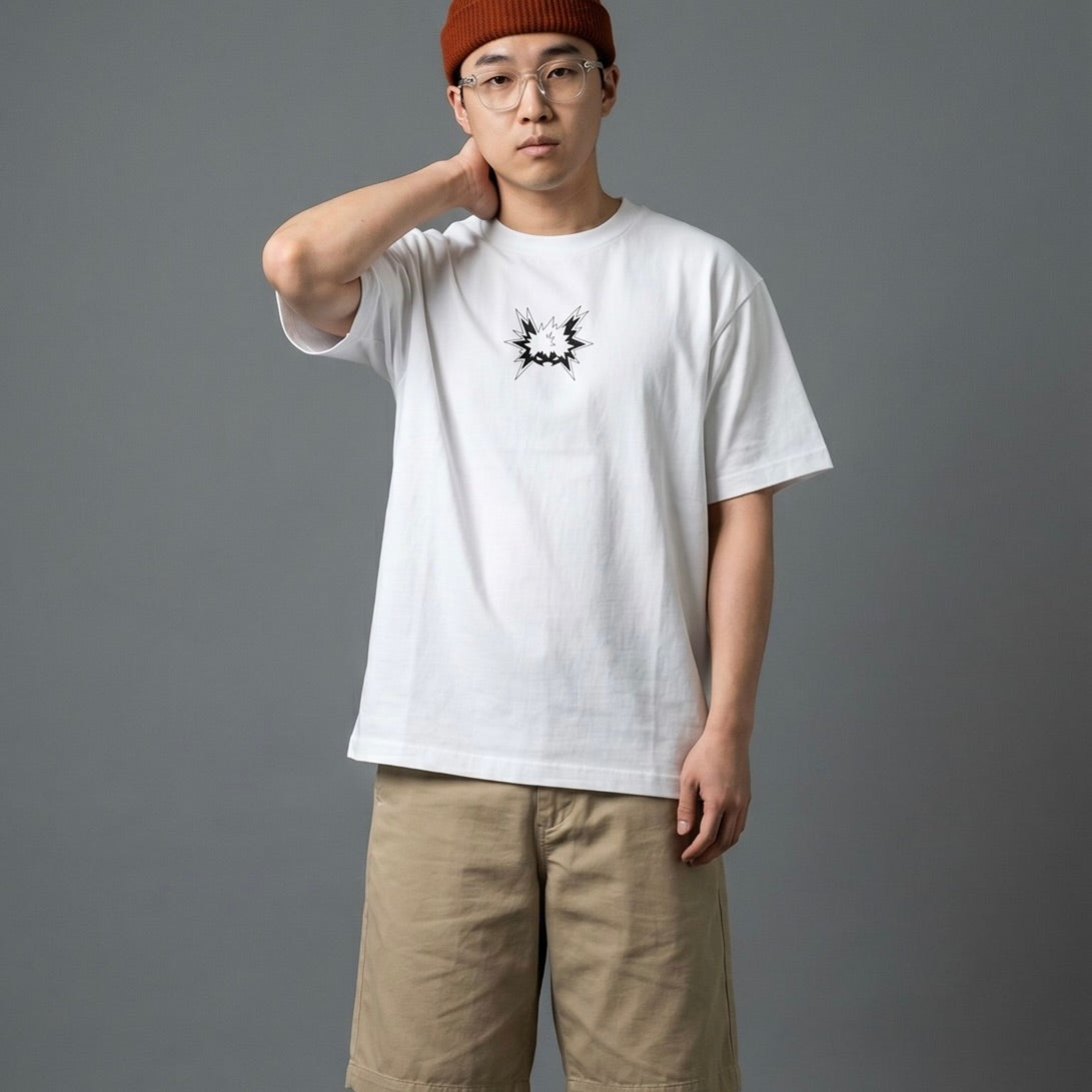 Akaame Studio™ - Explosive Hero Graphic Tee - Shonen Rival Manga Shirt