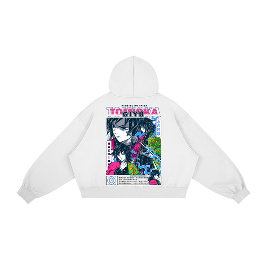 Akaame Studio™ - Demon Slayer Hoodie - Giyu Tomioka