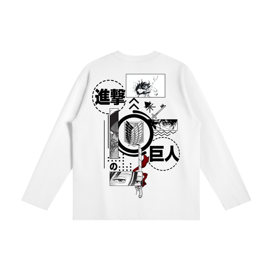 Akaame Studio™ - Attack On Titan Long Sleeve - Shingeki No Kyojin