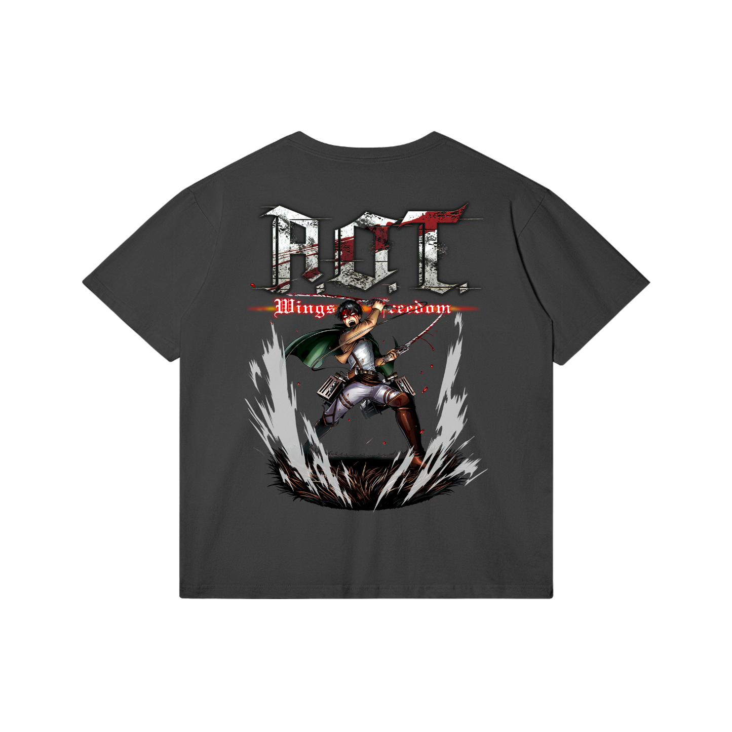 Akaame Studio™  Attack On Titan Tee - Levi Ackerman