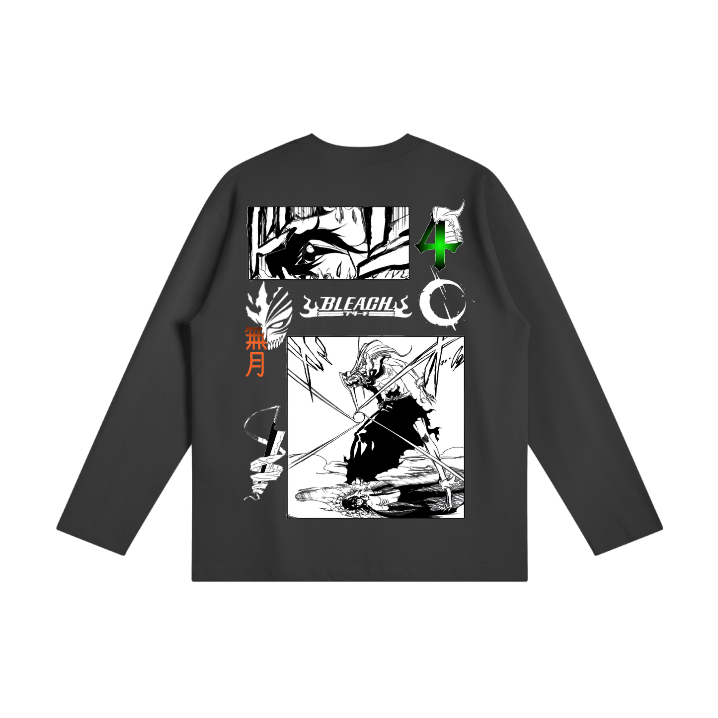Akaame Studio™ - Bleach Long Sleeve - Ulquiorra Vs Ichigo