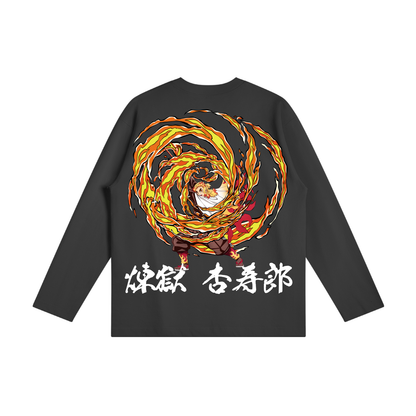 Akaame Studio™ - Demon Slayer Long Sleeve - Kyōjurō Rengoku