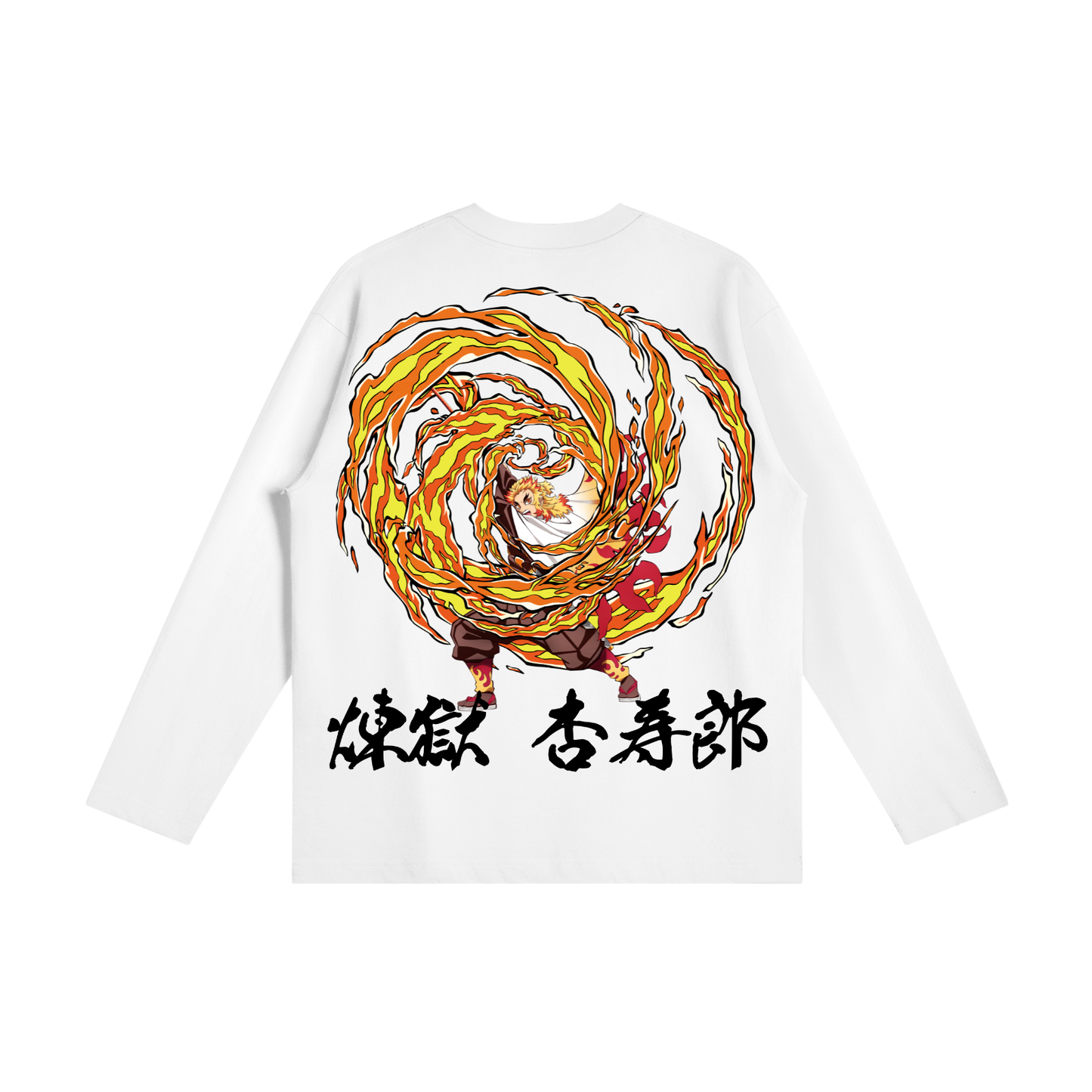 Akaame Studio™ - Demon Slayer Long Sleeve - Kyōjurō Rengoku