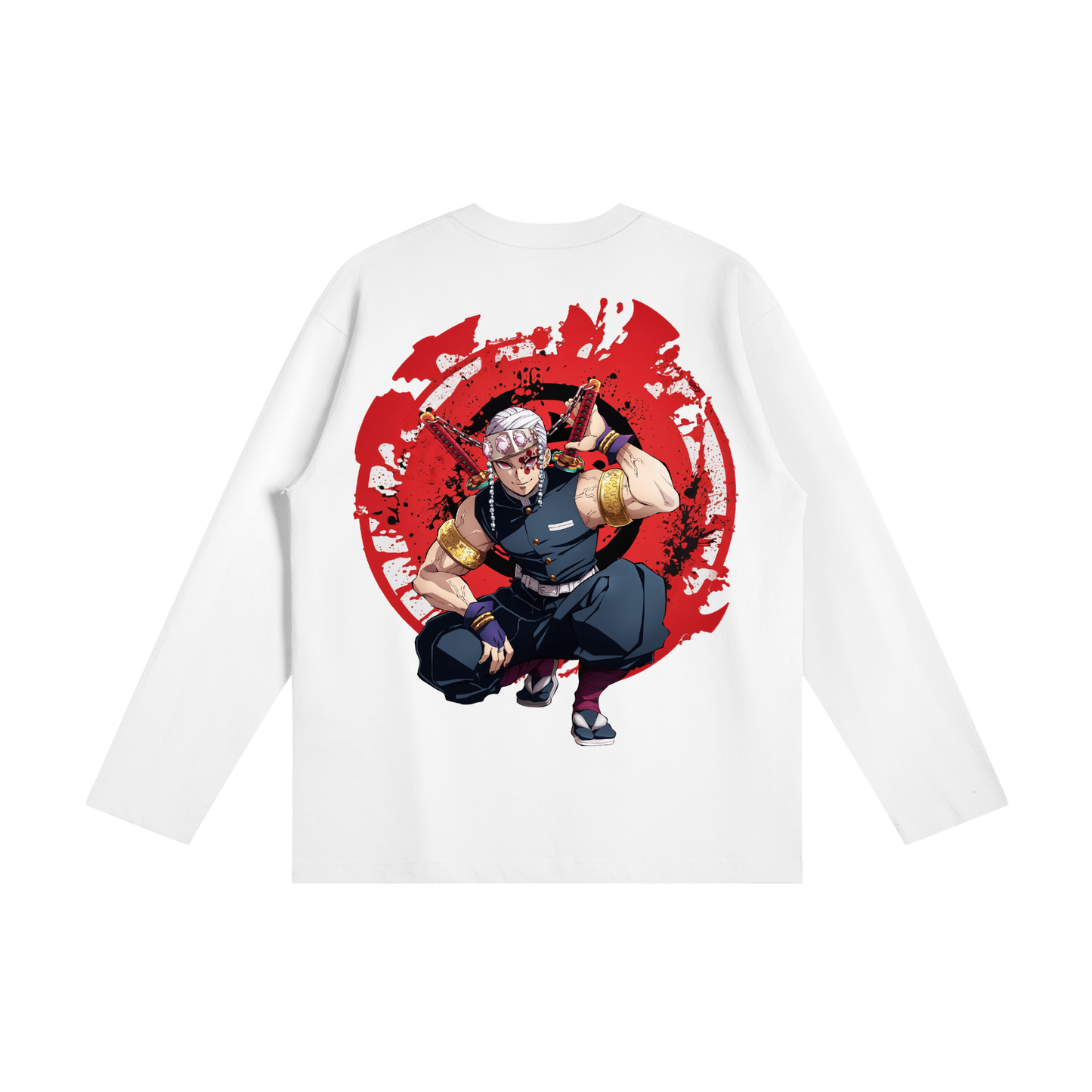 Akaame Studio™ - Demon Slayer Long Sleeve - Tengen Uzui