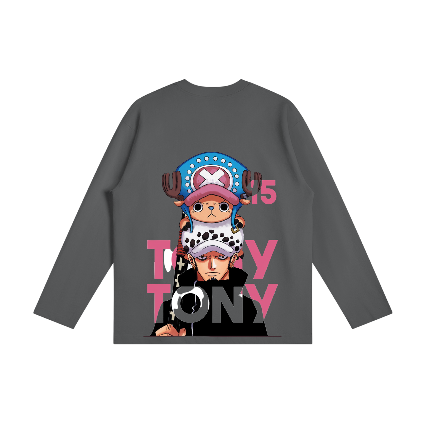 Akaame Studio™ - One Piece Long Sleeve - Tony Chopper & Trfalgar Law