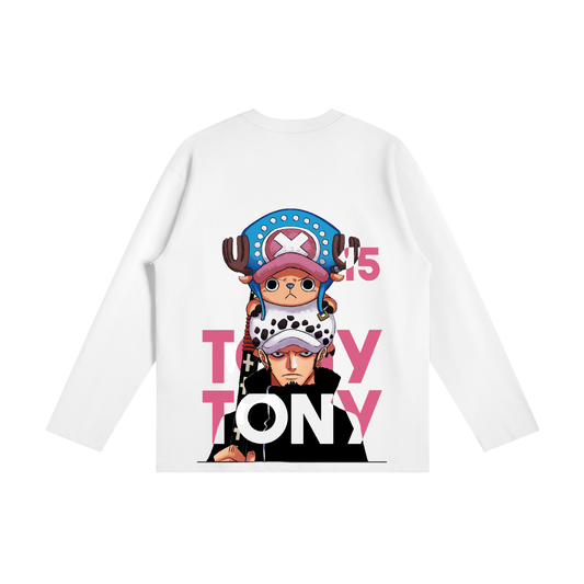 Akaame Studio™ - One Piece Long Sleeve - Tony Chopper & Trfalgar Law