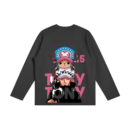 Akaame Studio™ - One Piece Long Sleeve - Tony Chopper & Trfalgar Law
