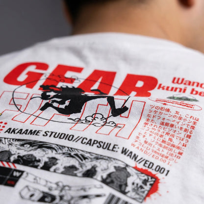 Akaame Studio™ - Awakened Warrior Graphic Tee - Samurai Arc Streetwear
