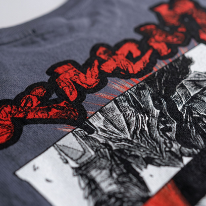 Akaame Studio™ - Blood Eclipse T-Shirt - Dark Armor Graphic Shirt