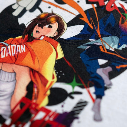 Akaame Studio™ - Supernatural Duo Graphic Tee - Occult & Alien Anime Shirt