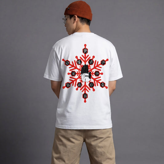 Akaame Studio™ - Demon Blood Art Graphic Tee - Martial Arts Anime Shirt