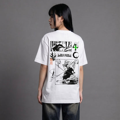 Akaame Studio™ - Soul Reaper Graphic Tee - Hollow Mask Manga Shirt