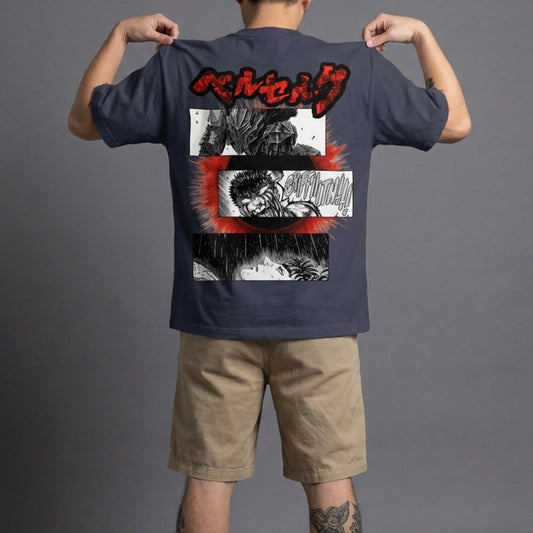 Akaame Studio™ - Blood Eclipse T-Shirt - Dark Armor Graphic Shirt