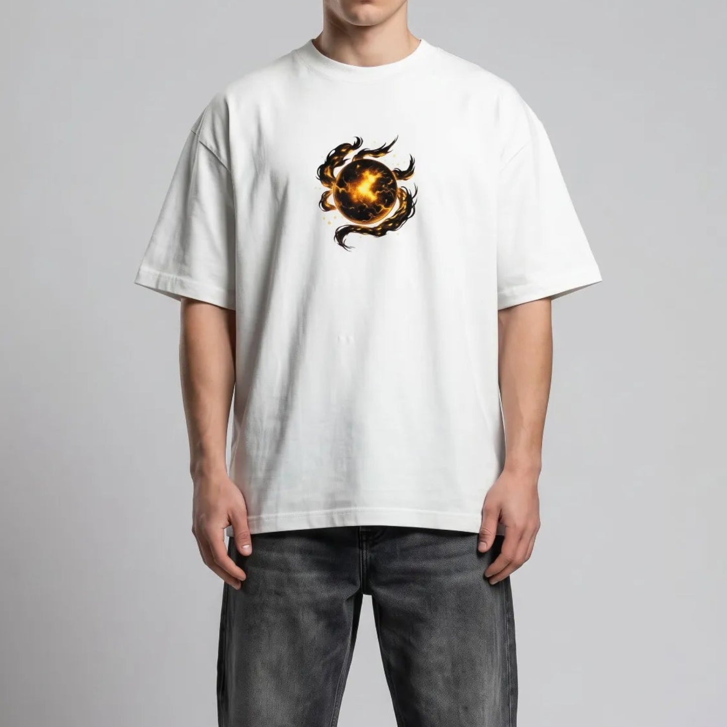 Akaame Studio™ - Spirit Summoner Anime Tee - Dark Fantasy Anime Shirt