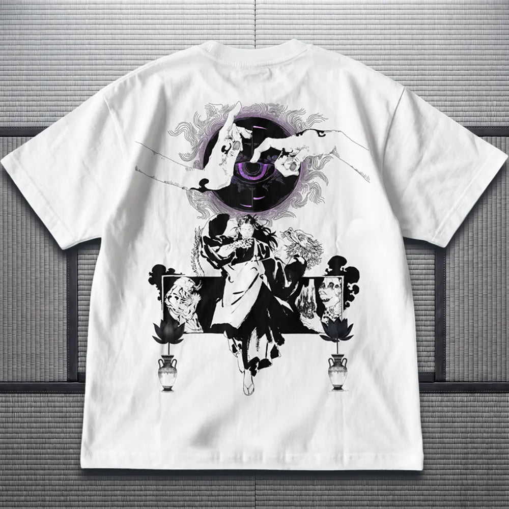 Akaame Studio™ - Spirit Summoner Anime Tee - Dark Fantasy Anime Shirt