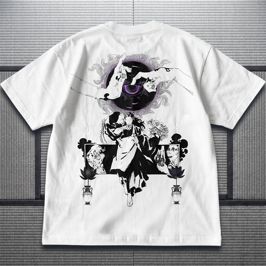 Akaame Studio™ - Spirit Summoner Anime Tee - Dark Fantasy Anime Shirt