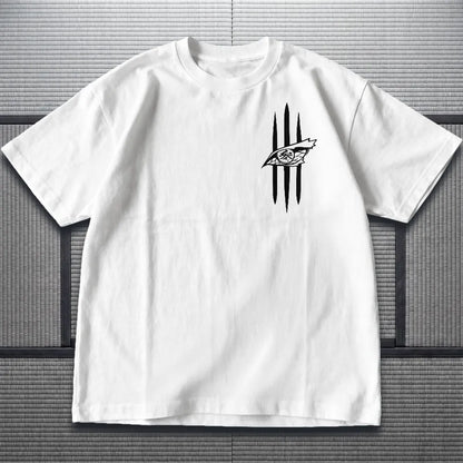 Akaame Studio™ - Demon Blood Art Graphic Tee - Martial Arts Anime Shirt
