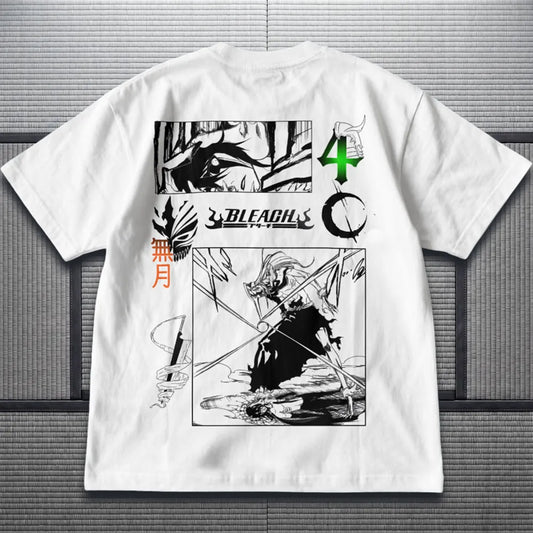 Akaame Studio™ - Soul Reaper Graphic Tee - Hollow Mask Manga Shirt