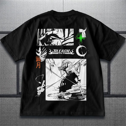 Akaame Studio™ - Soul Reaper Graphic Tee - Hollow Mask Manga Shirt