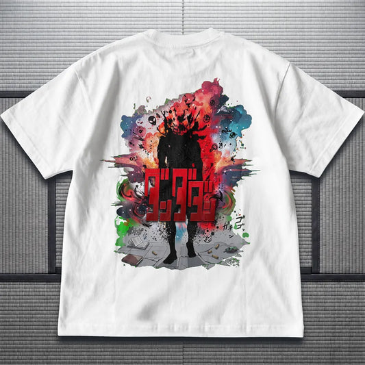 Akaame Studio™ - Paranormal Chaos Streetwear - Retro Sci-Fi Manga Tee