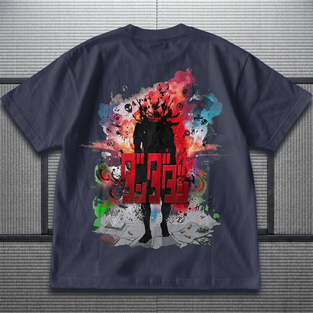 Akaame Studio™ - Paranormal Chaos Streetwear - Retro Sci-Fi Manga Tee