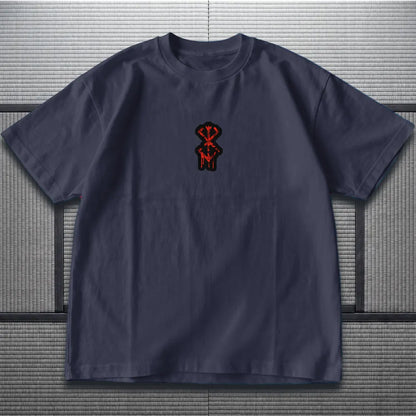 Akaame Studio™ - Blood Eclipse T-Shirt - Dark Armor Graphic Shirt