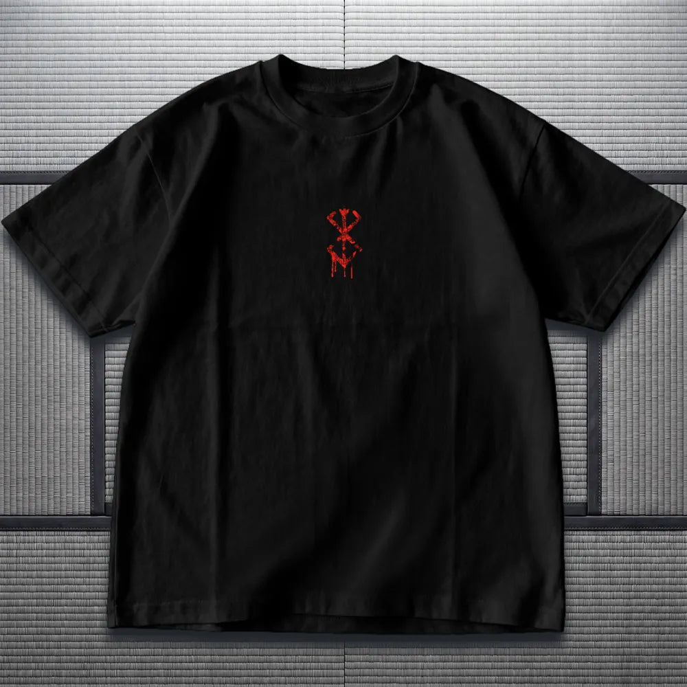 Akaame Studio™ - Blood Eclipse T-Shirt - Dark Armor Graphic Shirt
