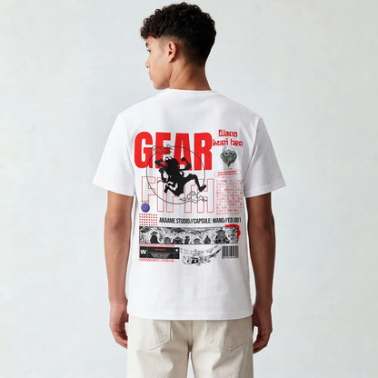 Akaame Studio™ - Awakened Warrior Graphic Tee - Samurai Arc Streetwear