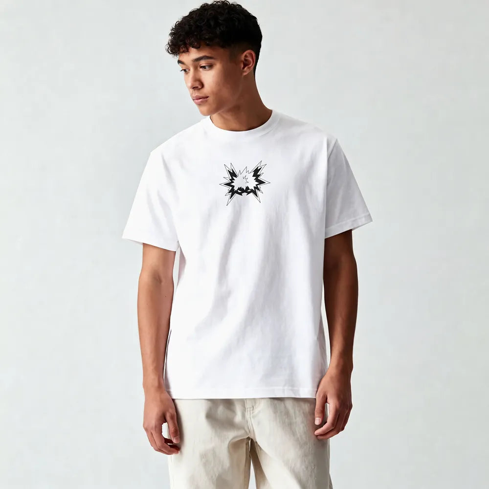 Akaame Studio™ - Explosive Hero Graphic Tee - Shonen Rival Manga Shirt