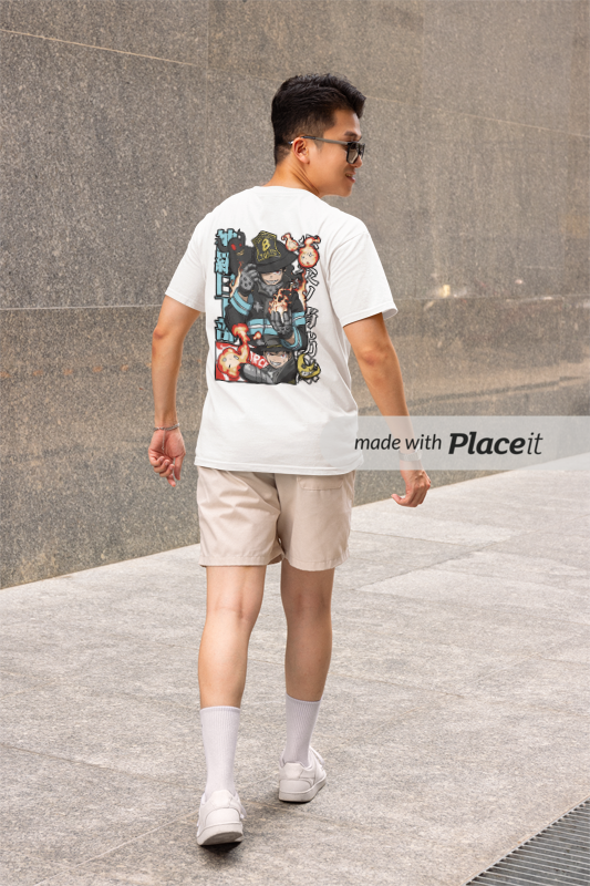 Akaame Studio™  Fire Force Tee - Shinra Kusakabe